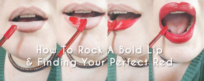 how to rock a red lip